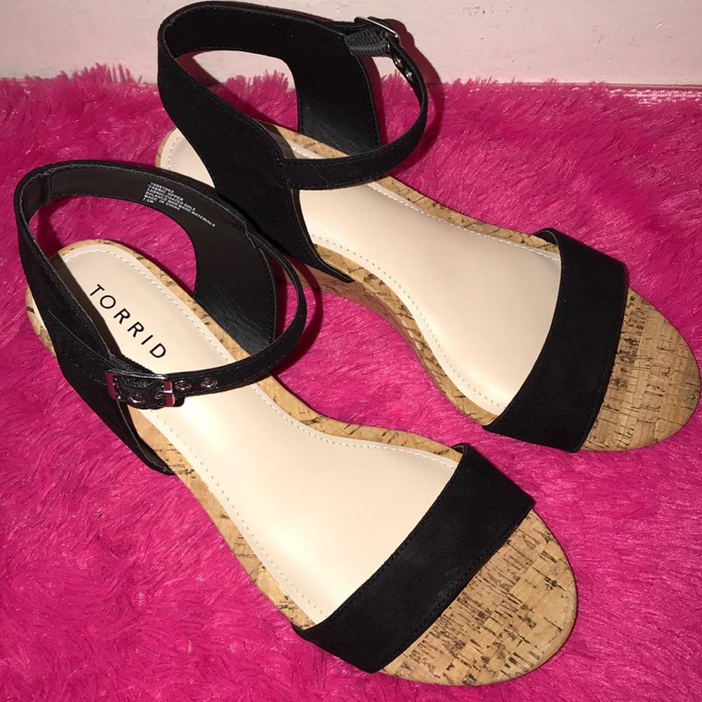 Torrid Mini Wedge Sandals